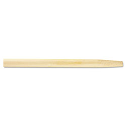 Boardwalk Tapered End Broom Handle, Lacquered Hardwood, 1 1/8 dia x 54, Natural (BWK124)