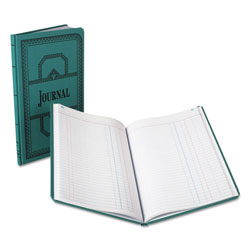 Boorum & Pease Record/Account Book, Journal Rule, Blue, 150 Pages, 12 1/8 x 7 5/8 (ESS66150J)
