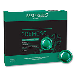 Bestpresso® Nespresso Professional Cremoso Coffee Pods, 0.21 oz, 50/Box