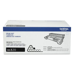 Brother DR820 Drum Unit, 50000 Page-Yield
