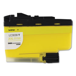 Brother LC3039Y INKvestment Ultra High-Yield Ink, 5000 Page-Yield, Yellow