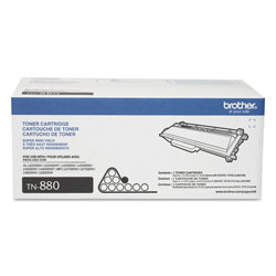 Brother TN880 Super High-Yield Toner, 12000 Page-Yield, Black (BRTTN880)