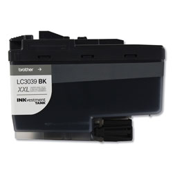 Brother LC3039BK INKvestment Ultra High-Yield Ink, 6000 Page-Yield, Black