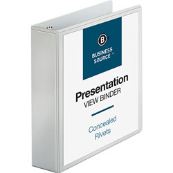 Business Source Standard 2 in View Binder, White