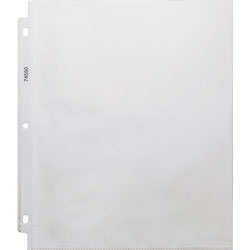 Business Source Heavy Weight Sheet Protector, Clear