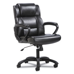 Hon Mid-Back Executive Chair, Supports up to 250 lbs., Black Seat/Black Back, Black Base