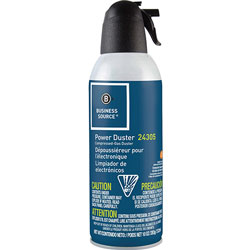 Business Source Air Duster Cleaner, Moisture-free/Ozone Safe, 10 oz.