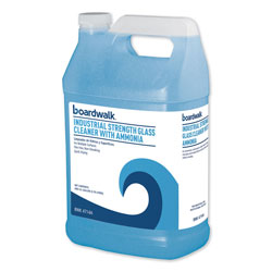 Boardwalk Industrial Strength Glass Cleaner with Ammonia, 1 Gal Bottle