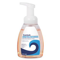 Boardwalk Antibacterial Foam Hand Soap, Fruity, 7.5 oz Pump Bottle