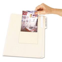 C-Line Peel & Stick Photo Holders, 4 3/8 x 6 1/2, Clear, 10/Pack (CLI70346)