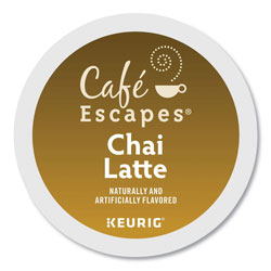 Cafe Escapes® Café Escapes Chai Latte K-Cups, 24/Box
