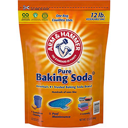 Arm & Hammer® Pure Baking Soda - 192 oz (12 lb) - Bag - 4 / Carton