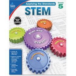 Carson Dellosa STEM Workbook, Grade 5, 64 Pages