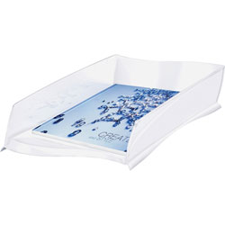 CEP Letter Tray, 500-Sheet Capacity, 10-7/8 inWx15 inDx3-1/4 inH, White