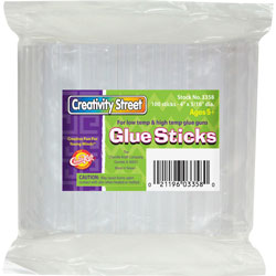 Chenille Kraft 4" x 5/16" Glue Sticks