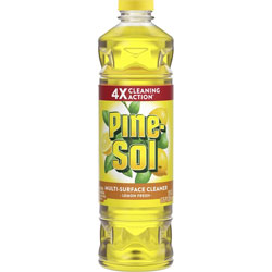 Pine Sol Lemon Fresh Multi-Surface Cleaner - Concentrate - 28 fl oz (0.9 quart) - Lemon Fresh Scent - 1 Each - Yellow
