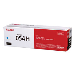 Canon 3027C001 (054H) High-Yield Toner, 2,300 Page-Yield, Cyan