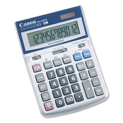 Canon HS-1200TS Desktop Calculator, 12-Digit LCD