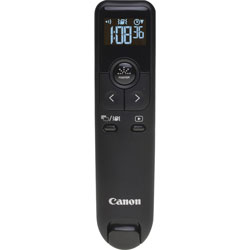 Canon Wireless Presenter, Red Laser, 6 inW x 10 inL x 2-3/10 inH, Black