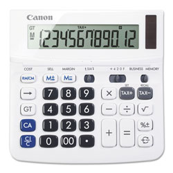 Canon TX-220TSII Portable Display Calculator, 12-Digit, LCD