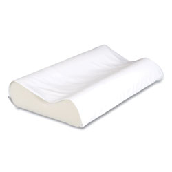 Core Products Basic Support Foam Cervical Pillow, Standard, 22 x 4.63 x 14, White
