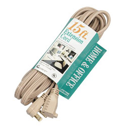 Coleman Cable 03536 15" Ac Cord 14/3