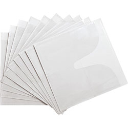 Compucessory 26555 Self Adhesive Poly CD/DVD Holders