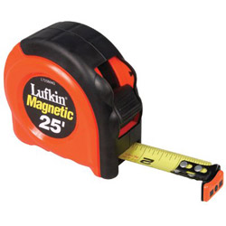 Cooper Hand Tools 700 Series Power Magnetic Endhook Tape Measure, 25ft