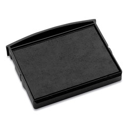 Cosco 2000 PLUS Replacement Ink Pad for 2600 Series Message-Daters, 2.5 in x 2 in, Black