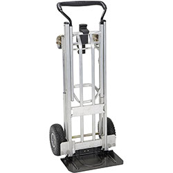 Cosco 4-in-1 Folding Series Hand Truck, 1000 lb Capacity, 4 Casters, x 18.7 in Width x 19.7 in Depth x 48.3 in Height, Black