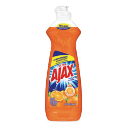 Ajax Dish Detergent, Orange Scent, 14 oz Bottle, 20/Carton