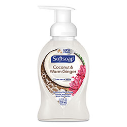 Softsoap Sensorial Foaming Hand Soap, 8.75 oz Pump Bottle, Coconut and Warm Ginger, 6/Carton