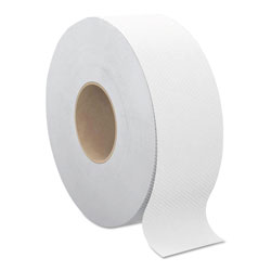 Cascades Select Jumbo Bath Tissue, Septic Safe, 2-Ply, White, 3.3 in x 1000 ft, 12 Rolls/Carton