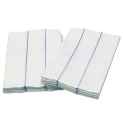 Cascades Tuff-Job Premium Foodservice Towel, White/Blue, 13 x 24, 1/4 Fold, 72/Carton