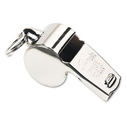 Champion Sports Whistle, Heavy Weight, Metal, Silver