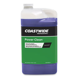 Coastwide Professional™ Power Clean Heavy-Duty Cleaner and Degreaser Concentrate for ExpressMix, Grape Scent, 110 oz Bottle, 2/Carton