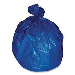 Coastwide Professional™ High-Density Can Liners, 45 gal, 19 mic, 40 in x 48 in, Blue, 200/Carton