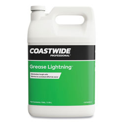 Coastwide Professional™ Grease Lightning Degreaser, 3.78 L Bottle, 4/Carton