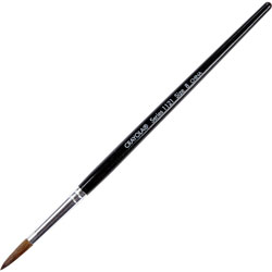 Crayola Size 8 Watercolor Paint Brush - 1 Brush(es) - No. 8 Wood Polished Black Handle - Aluminum Ferrule