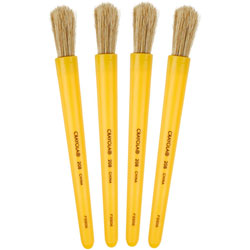 Crayola Jumbo Paint Brush, 2 Brush(es) Plastic Yellow Handle