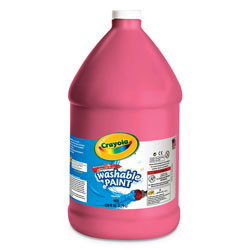 Crayola Washable Paint, Red, 1 gal