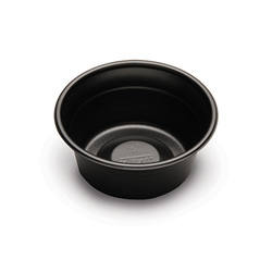 D&W Finepack C-Fine 5 oz. Laminated Bowl, Black (CF755-050)