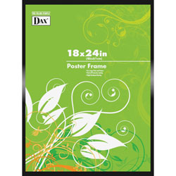 Dax Poster Frame, 18 in x 24 in, Metal/Black