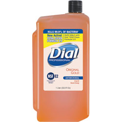 Dial Antimicrobial Original Liquid Soap, 1L, Gold