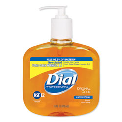 Dial Gold Antimicrobial Liquid Hand Soap, Floral Fragrance, 16 oz Pump Bottle