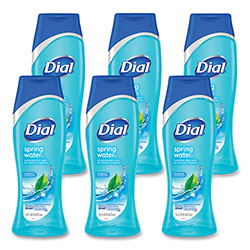 Dial Spring Water Body Wash, Spring Water Scent, 16 oz, 6/Carton