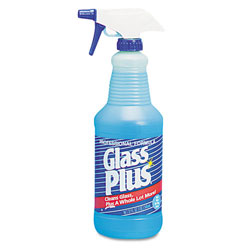 Diversey Glass Cleaner, 32oz Spray Bottle, 12/Carton
