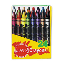 Prang Crayons Made with Soy, 24 Colors/Box