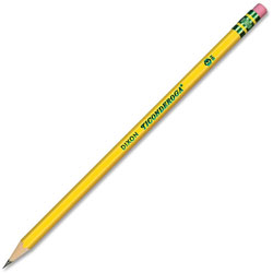 Dixon Ticonderoga Pencils, No. 2, Non-Toxic, 24/BX, Yellow