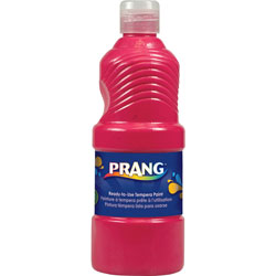 Prang Ready-to-Use Tempera Paint, Red, 16 oz